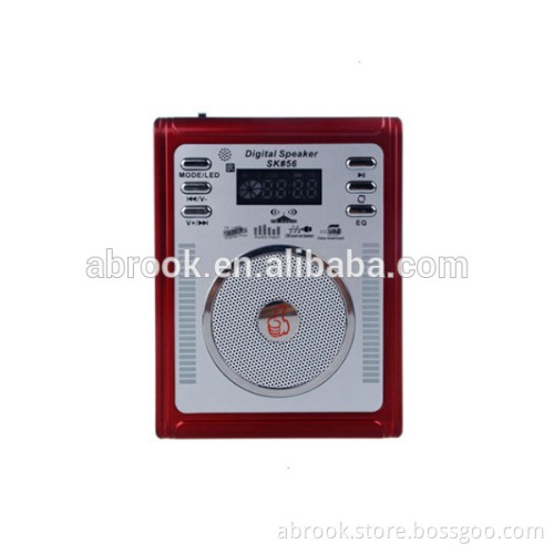 Super bass cabinet led speaker light portable